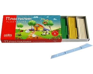 .Plastilns OSIRIS, 6kr., 120g